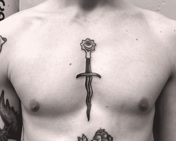 chest tattoos for men