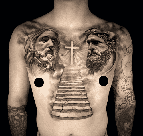 chest tattoos for men