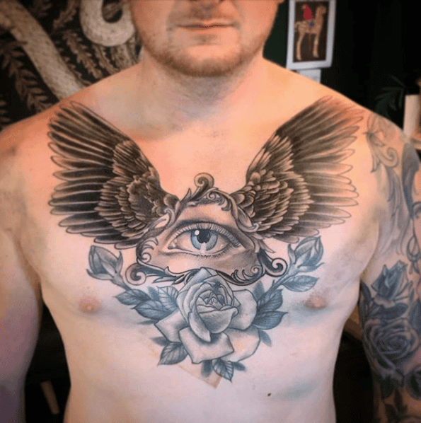 chest tattoos for men