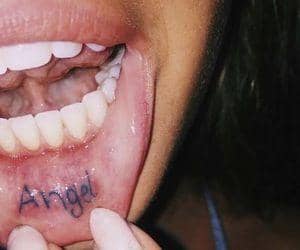 Single Letter Or Name Tattoo