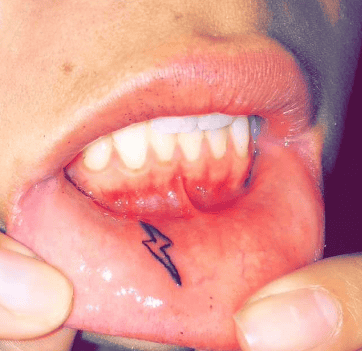 Zombie Or Movie Character Tattoos