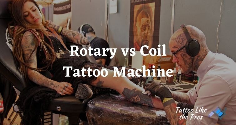 Differences Between Coil  Rotary Tattoo Machines  Knowledge  Solong  Tattoo Supply