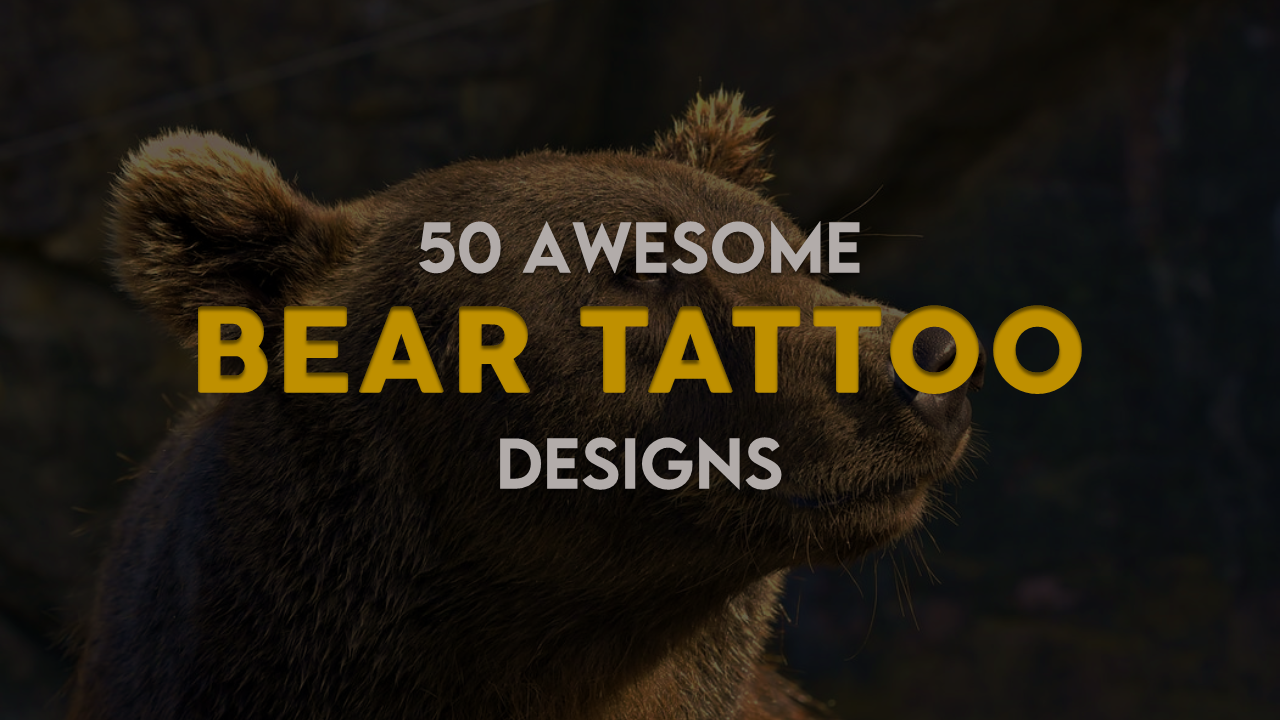 26 Bear Cub Tattoo Design Ideas  Meaning  Tattoo Twist