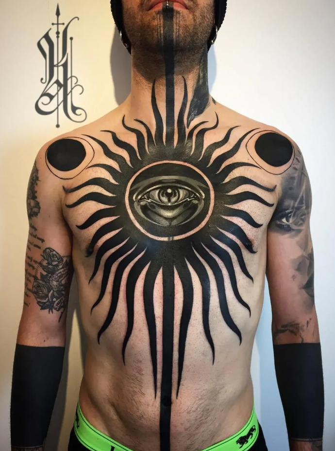 50 Amazing Chest Tattoos for Men & Women