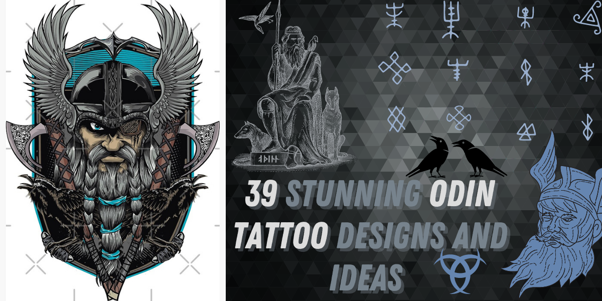39 Odin Tattoo  Spectacular Design Ideas with Meaning