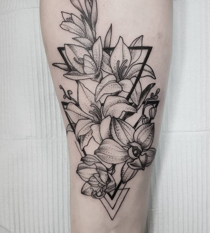 Gladiolus Tattoo: 28 Unique Designs You will Love