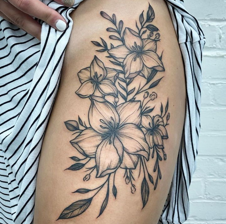 Gladiolus Tattoo: 28 Unique Designs You will Love