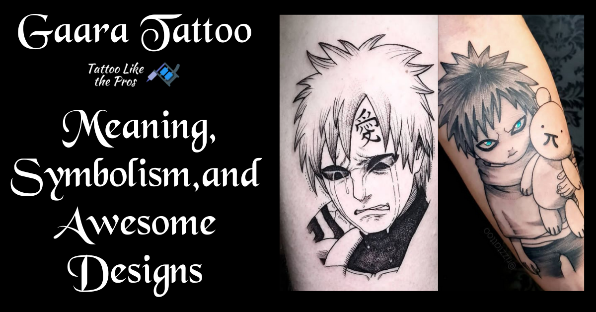 25 Unique Gaara Tattoos with Meaning and Ideas  Body Art Guru