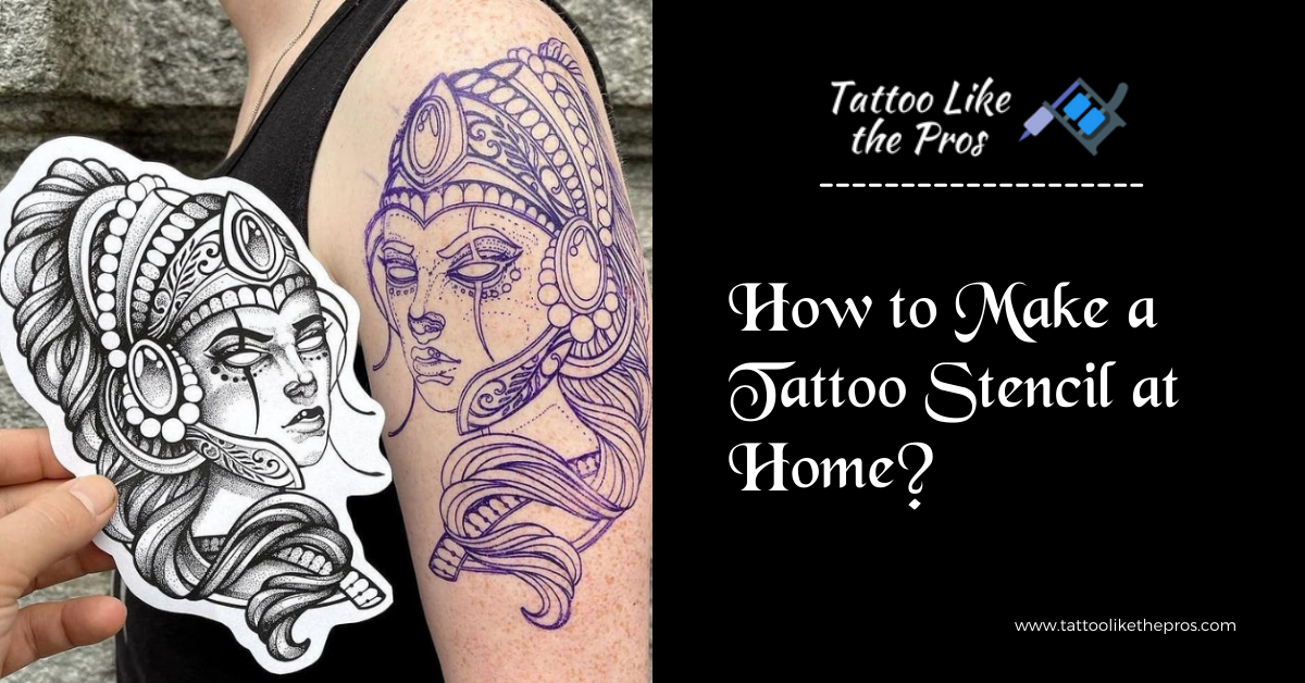 Wie erstelle ich eine Tattoo-Schablone?