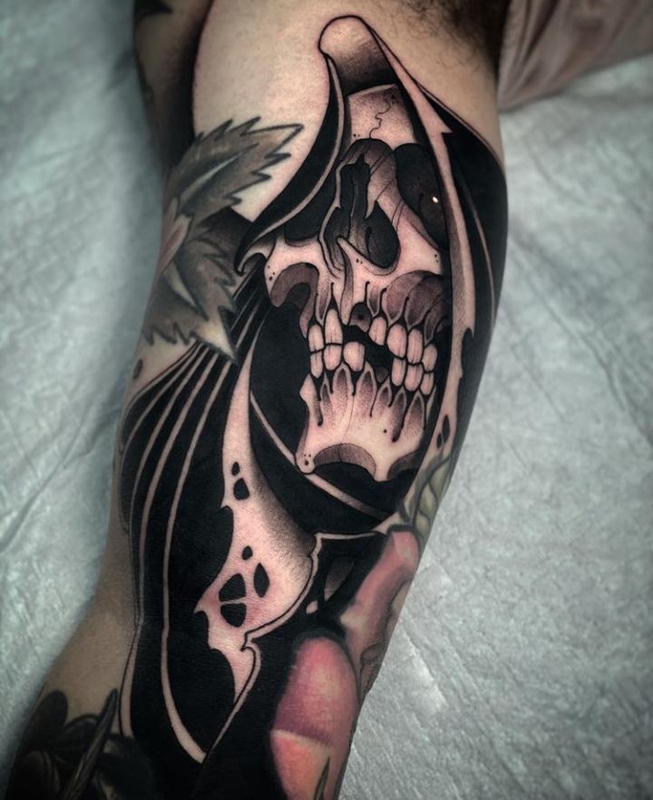 50 Wonderful Grim Reaper Tattoo That Will Inspire You To Get One