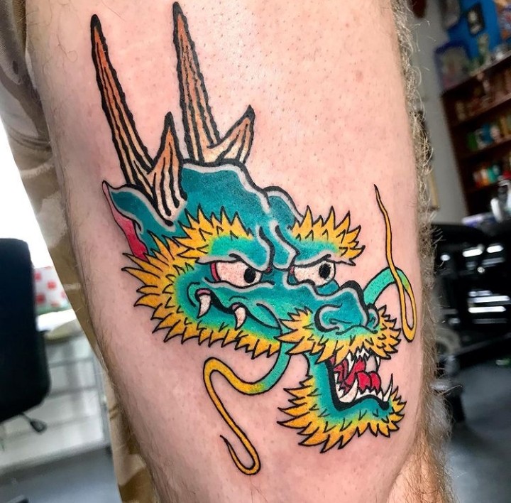 Bearded Dragon Tattoo