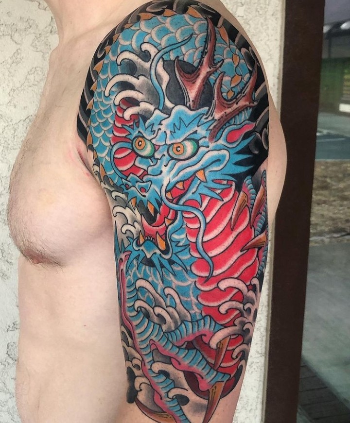 22 Powerful Dragon Tattoos Design & Ideas - Tattoo Like The Pros