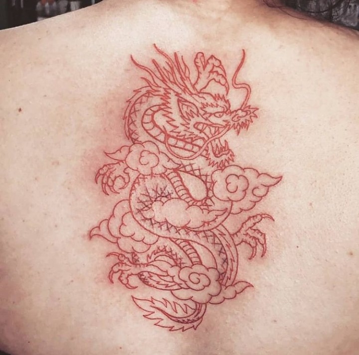 Japanese Dragon Tattoo