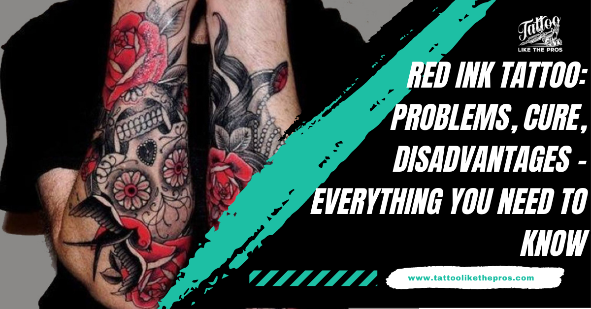 Red Tattoos: Get Inspired by Bold Designs and Symbolic Meaning! — Certified  Tattoo Studios