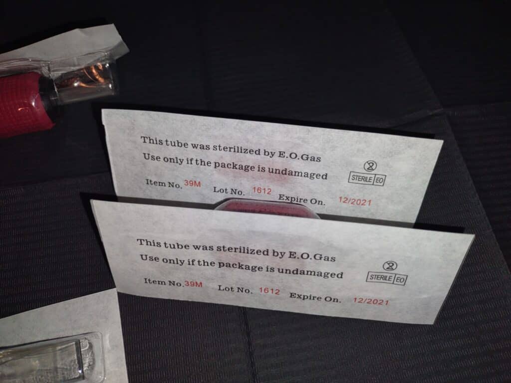 BEZTAT 25mm Ultra Premium Disposable Tattoo Tubes review