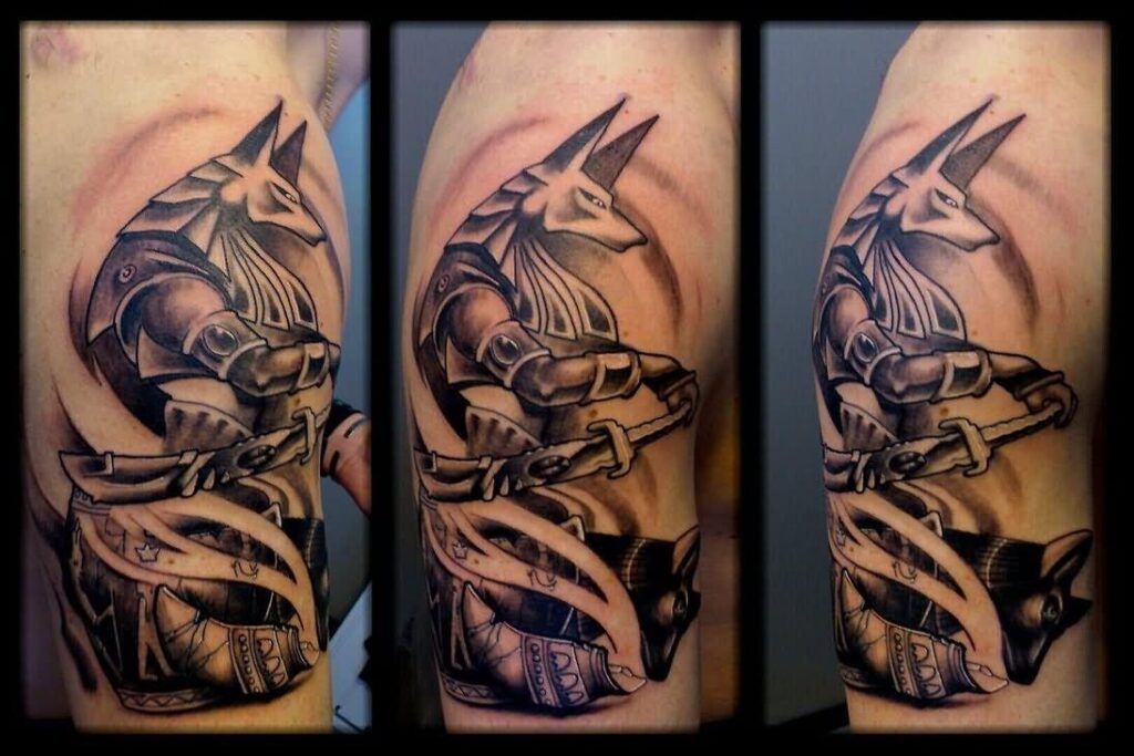 21 Appealing Anubis Tattoo Design and Ideas - Tattoo Like The Pros