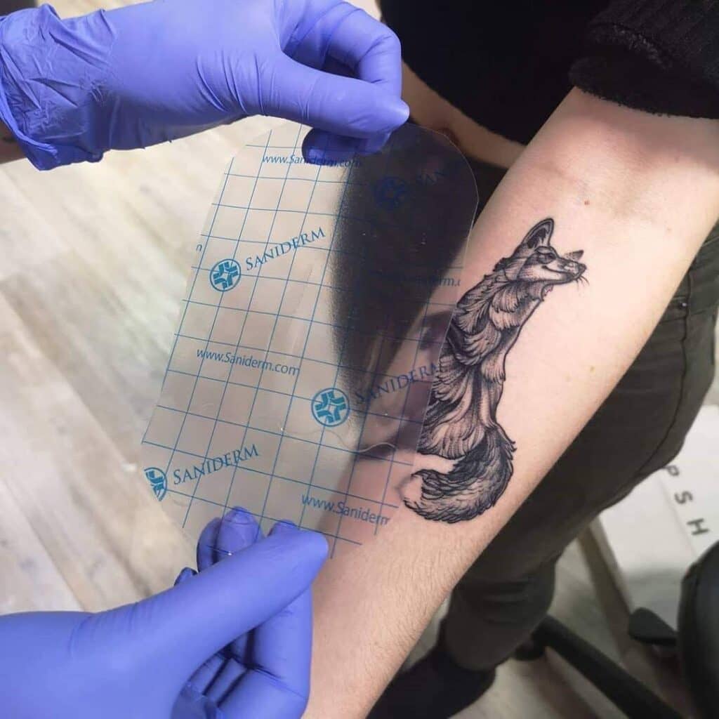 Saniderm Tattoo Aftercare Bandage product review