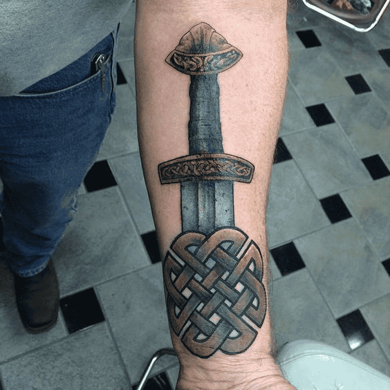 Viking Sword Tattoo