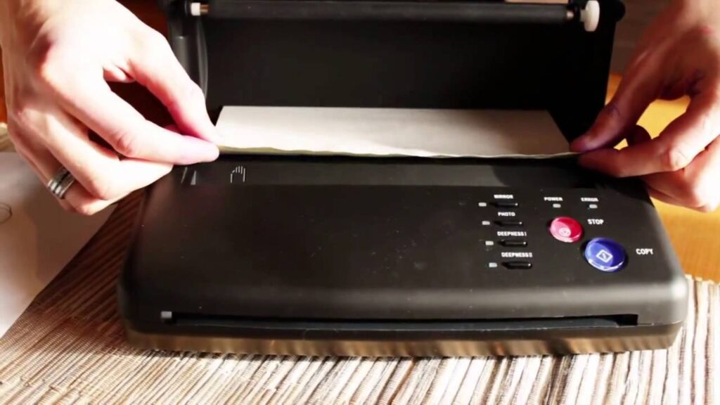 Step 3: Get the Thermographic Transfer Maker