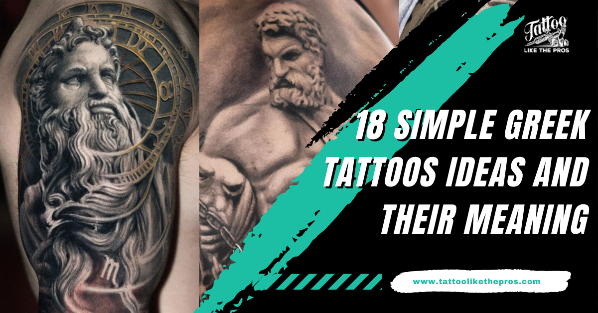 A list of my best Greek Mythology Tattoo designs  Darwin Enriquez  Best  Tattoo Artist in NYC