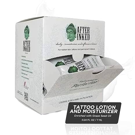 After Inked Tattoo Lotion - Tattoo Moisturizer Aftercare Lotion