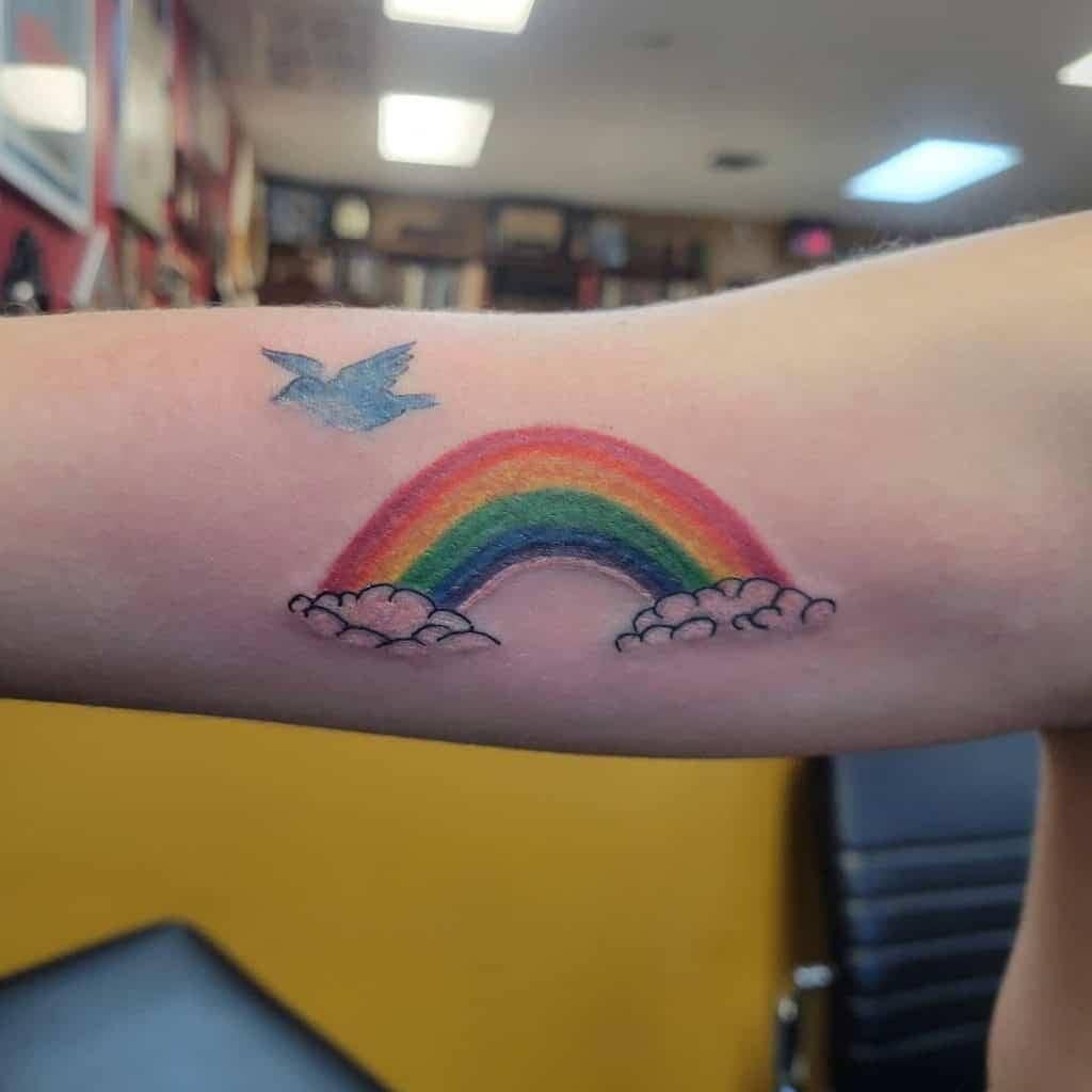 Rainbow Hope Tattoo