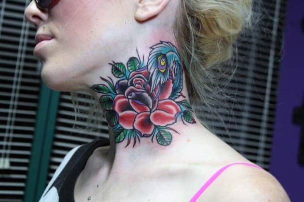 Side Neck Tattoos