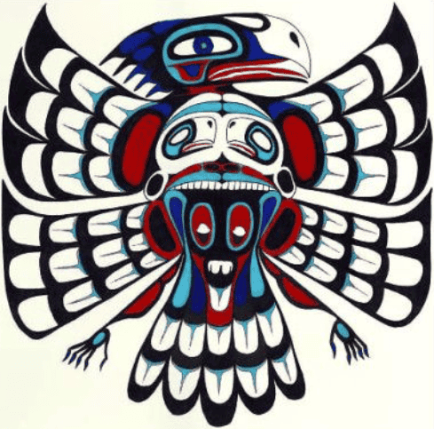 Artistic Thunderbird Tattoo