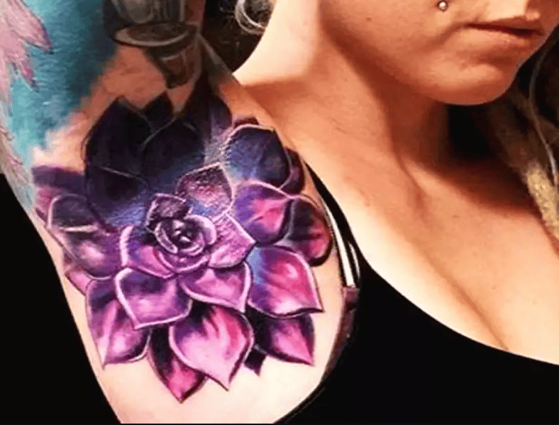 Close-Up Armpit Tattoos for Women