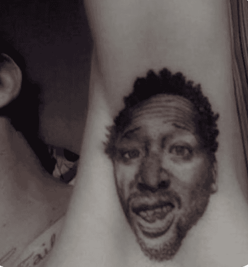 Face tattoo, Armpit Tattoo Designs