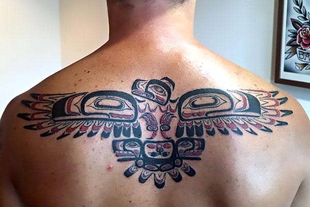 Red Thunderbird Tattoo