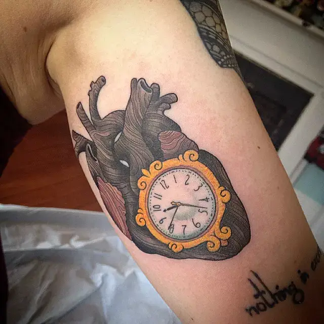 Stylish Heart Tattoo