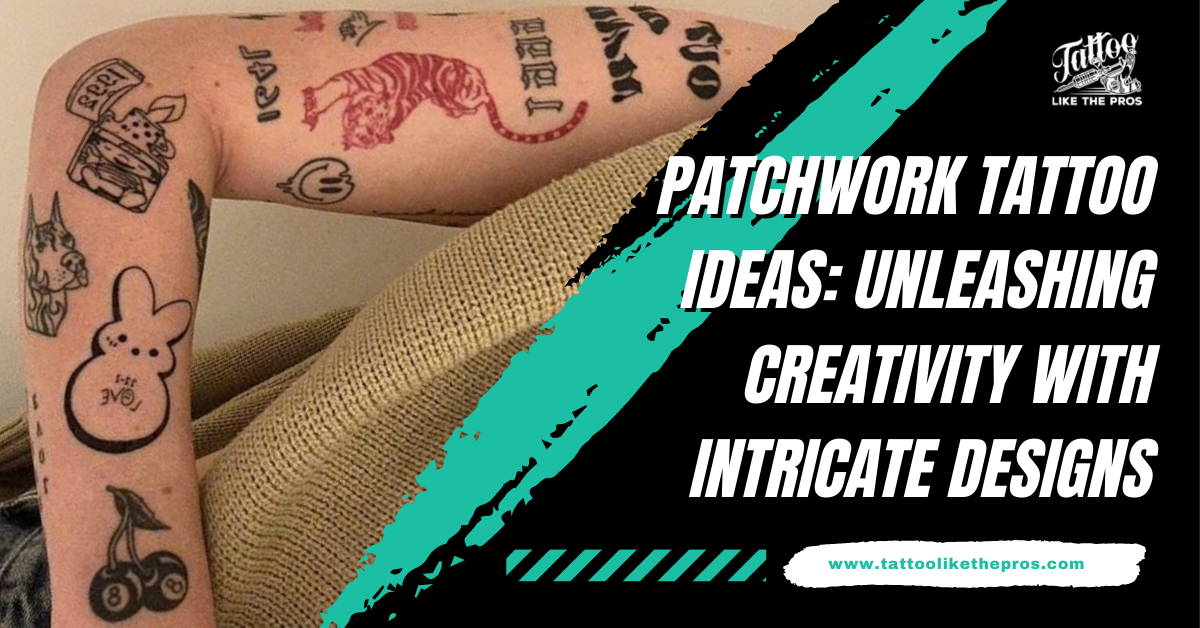68 Patchwork Tattoos Designs and Ideas  neartattoos