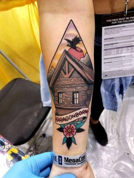 Dragonblood House Tattoo