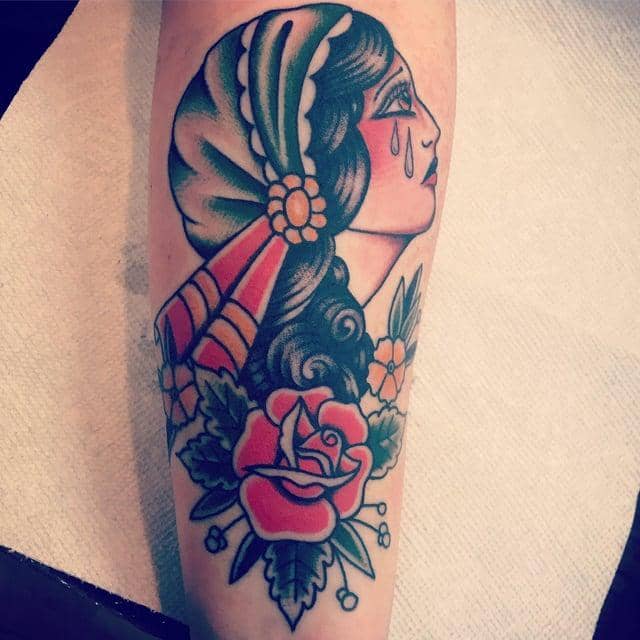 La Llorona Spanish Tattoo