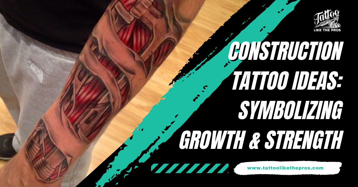 12 Construction Tattoo Ideas: Symbolizing Growth & Strength - Tattoo Like The Pros